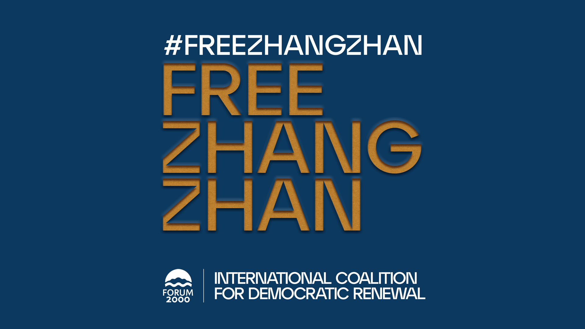 ICDR and Forum 2000 express solidarity with citizen journalist Zhang ...